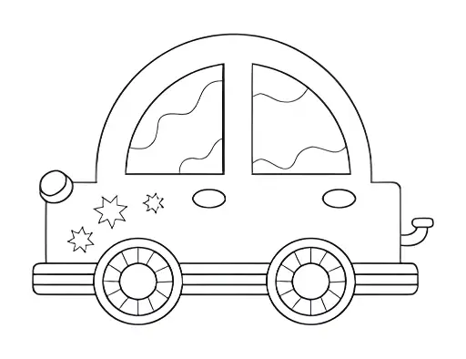 Cartoon cars A 4