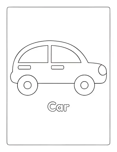 Cartoon cars A 9